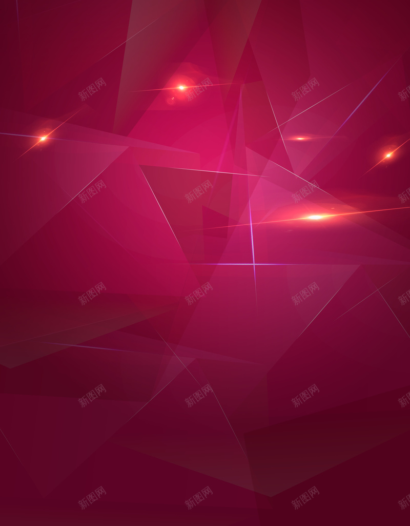 红色背景展板psd设计背景_新图网 https://ixintu.com 几何体 商务 科幻 科技 科技感 科技风 红色线条 背景展板 高科技