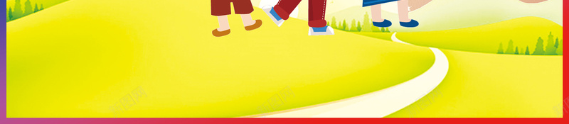 金色童年61儿童节促销海报psd设计背景_新图网 https://ixintu.com 儿童 儿童节 儿童节促销 儿童节快乐 六一促销 六一儿童节 卡通 户外 蓝天 边框