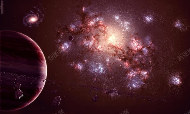 宇宙炫酷背景背景