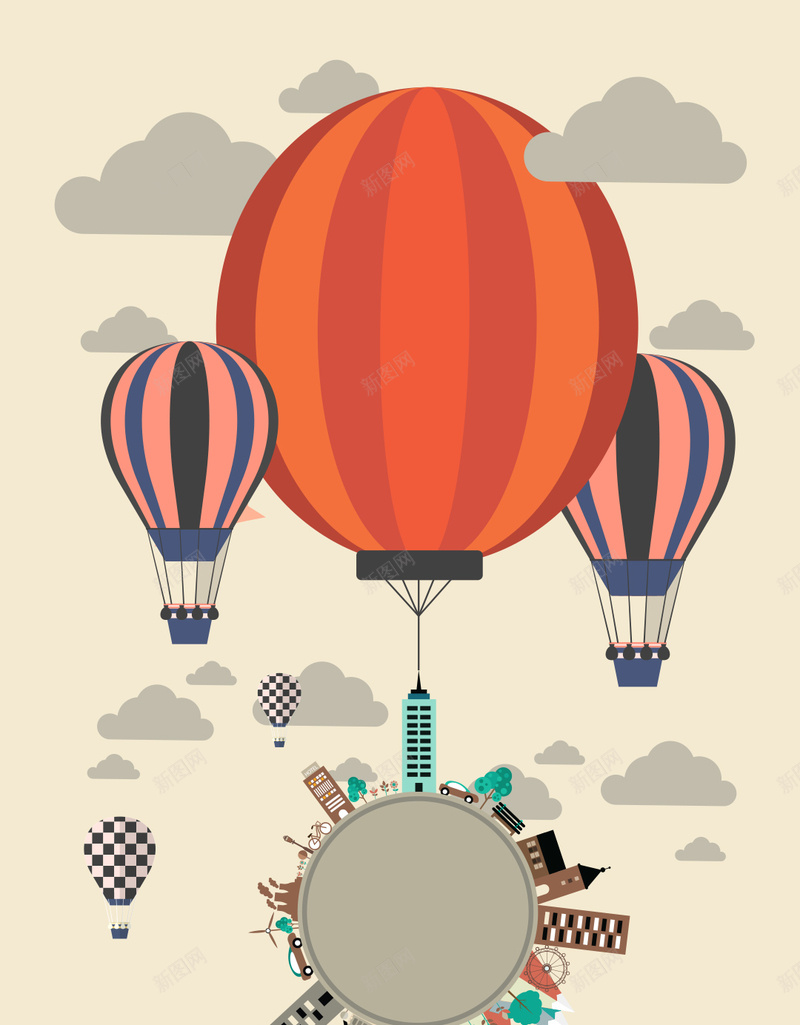 名片与飞行气球矢量图ai设计背景_新图网 https://ixintu.com 名片设计与飞行气球 向量 复古 复古气球 气球 热气球 童趣 自由 风格 飞行的气球 矢量图