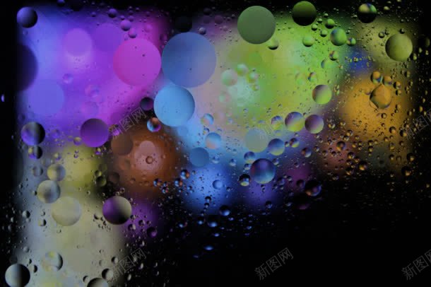 彩色创意雨点水珠jpg设计背景_新图网 https://ixintu.com 创意 彩色 水珠 雨点