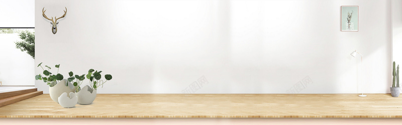 家具建材北欧布艺沙发海报背景