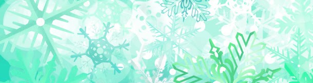 雪花创意banner背景图jpg设计背景_新图网 https://ixintu.com 小清新 简约 素材 色彩 花纹