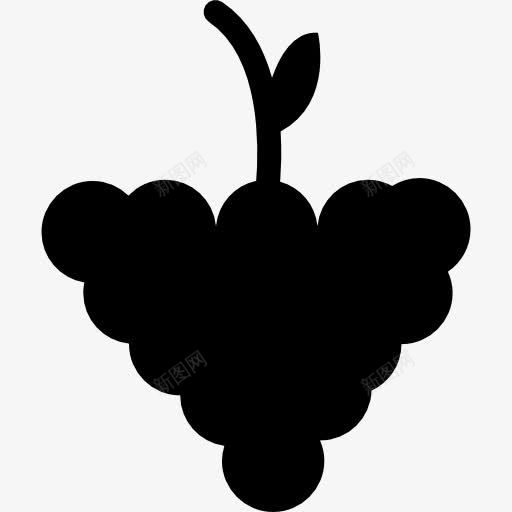 葡萄的茎叶图标png_新图网 https://ixintu.com 叶 水果 茎 葡萄 葡萄水果 食品