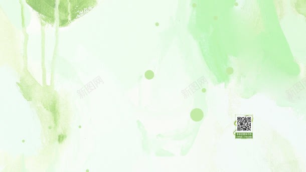 绿色水彩花朵首页jpg设计背景_新图网 https://ixintu.com 水彩 绿色 花朵