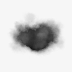 灰烬分散特效烟雾效果高清图片