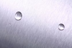 水珠素材不锈钢上的水珠高清图片