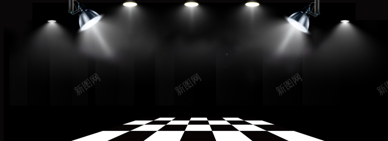 舞台聚光灯黑色通用背景jpg设计背景_新图网 https://ixintu.com 灯光 聚光灯 聚焦 舞台 行业通用 表演 黑白棋盘 黑色