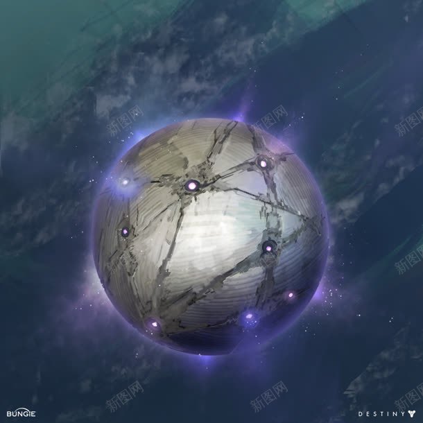 宇宙紫色光束球体jpg设计背景_新图网 https://ixintu.com 光束 宇宙 球体 紫色