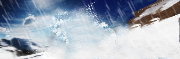 冬季雪景男装背景bannerjpg设计背景_新图网 https://ixintu.com banner 冬季 男装 背景 雪景
