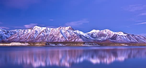 天空山峰大海背景jpg设计背景_新图网 https://ixintu.com 大海 天空 自然风光 雪山