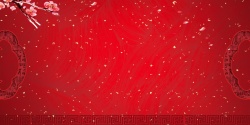 矢量展板模板红色年终盛典年终盛会背景高清图片