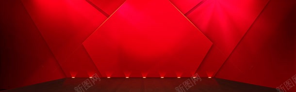 红色几何形灯光舞台png免抠素材_新图网 https://ixintu.com 几何 灯光 红色 舞台