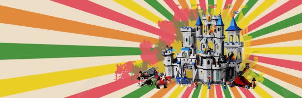 儿童玩具banner背景jpg设计背景_新图网 https://ixintu.com 儿童节 开学季 海报轮播图 玩具城堡