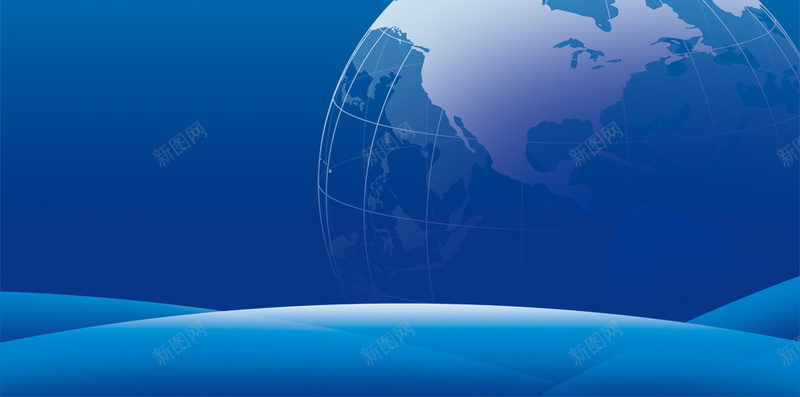 蓝色科技商务球体H5背景psd设计背景_新图网 https://ixintu.com 世界地图 发光 商务 地图 天空 文化 球体 科技 科技感 蓝色