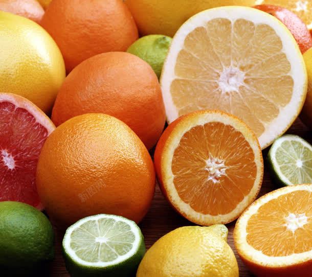柠檬橘子水果大屏jpg设计背景_新图网 https://ixintu.com 柠檬 橘子 水果