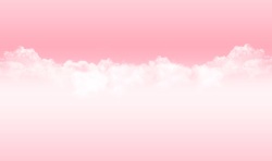 粉红色的白云粉红色白云真浪漫高清图片