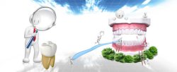 3D牙刷牙膏健康医学背景高清图片