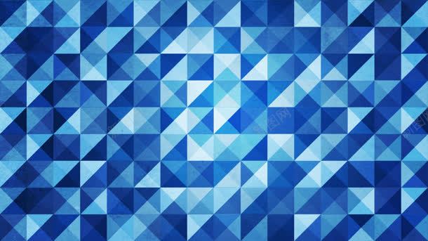 蓝白色方块形状壁纸背景