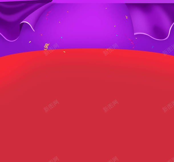扁平风格红色紫色不规则形状元素jpg设计背景_新图网 https://ixintu.com 不规则 元素 图片 形状 扁平 紫色 红色 风格