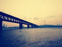 桥梁风景武汉长江大桥高清图片