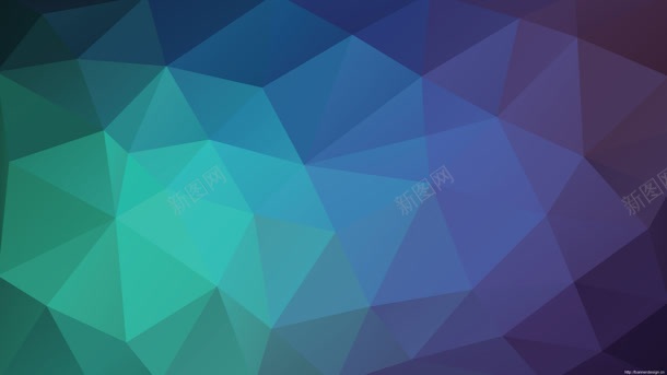 绿紫色渐变三角形海报jpg设计背景_新图网 https://ixintu.com 三角形 海报 渐变 紫色