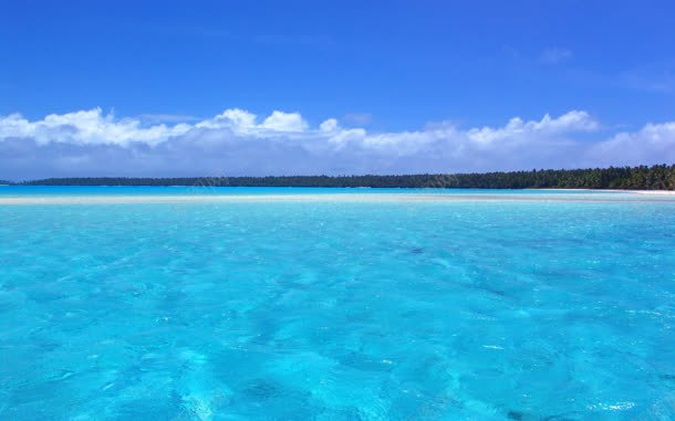 蓝天白云大海海水jpg设计背景_新图网 https://ixintu.com 大海 海水 白云 蓝天