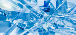 PNG图形冰块蓝色水晶冰块背景高清图片