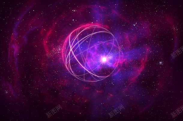 紫色梦幻星空地球壁纸jpg设计背景_新图网 https://ixintu.com 地球 壁纸 星空 梦幻 紫色