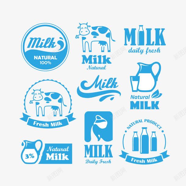 牛奶图标png_新图网 https://ixintu.com 牛奶图标 营养 蛋白质