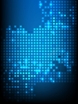 科技蓝光矢量商业科技炫彩蓝光点状图背景高清图片