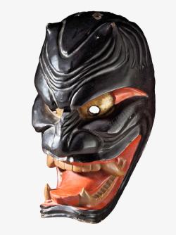 18世纪恶魔面具实物图高清图片