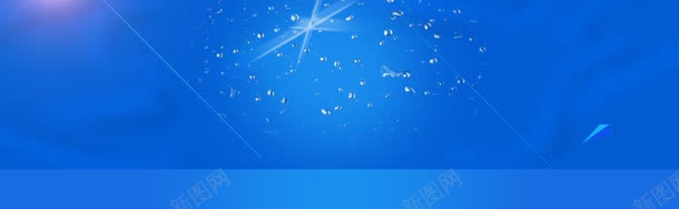 清洁用品蓝色立体水珠bannerjpg设计背景_新图网 https://ixintu.com banner 水珠 立体 线条 蓝色