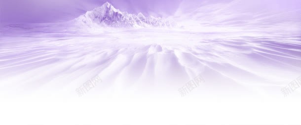 化妆品紫色云彩海报背景