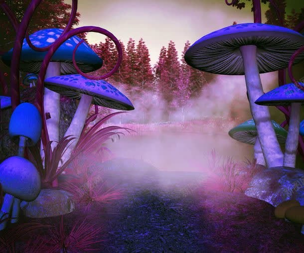 森林中的蓝色蘑菇jpg设计背景_新图网 https://ixintu.com 其它类别 图片素材 森林 森林中的蓝色蘑菇图片 森林中的蓝色蘑菇图片素材下载 植物 背景图案 背景花边 蓝色 蘑菇