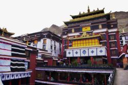 西藏美景西藏扎什伦布寺风景7高清图片