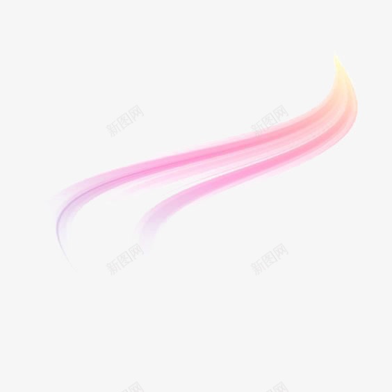 粉色弯曲线png免抠素材_新图网 https://ixintu.com PPT 文艺 清新 粉色线条 粉色线条免扣元素 线条 线条素材 线条装饰