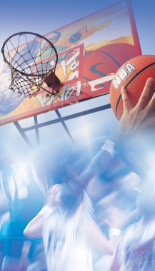 篮球扣篮海报背景背景