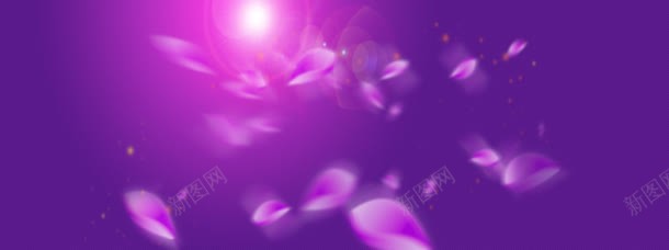 紫色花瓣背景jpg设计背景_新图网 https://ixintu.com 唯美梦幻 广告背景设计 海报 淘宝banner 淘宝海报 紫色 紫色梦幻背景 紫色背景 花朵