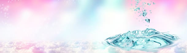 护肤品梦幻背景bannerjpg设计背景_新图网 https://ixintu.com banner 护肤品 梦幻 水珠 背景