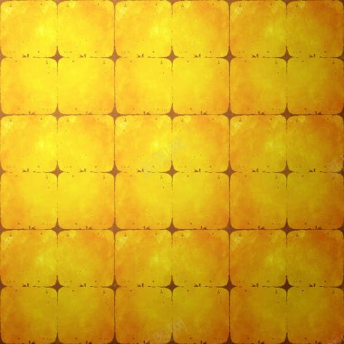 金黄色方块纹理壁纸背景
