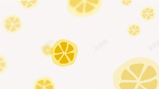 手绘黄色柠檬jpg设计背景_新图网 https://ixintu.com 柠檬 素材 黄色