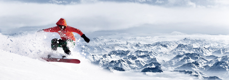 雪背景psd设计背景_新图网 https://ixintu.com 服装 海报banner 滑雪 激情 狂欢 节日促销 雪山