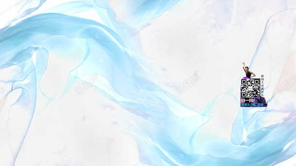 时尚女装蓝色首页jpg设计背景_新图网 https://ixintu.com 女装 时尚 蓝色