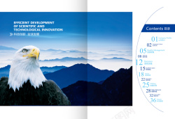 全球发展科技公司画册内页背景高清图片
