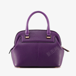 紫色的手提包马连奴奥兰迪紫色女包高清图片