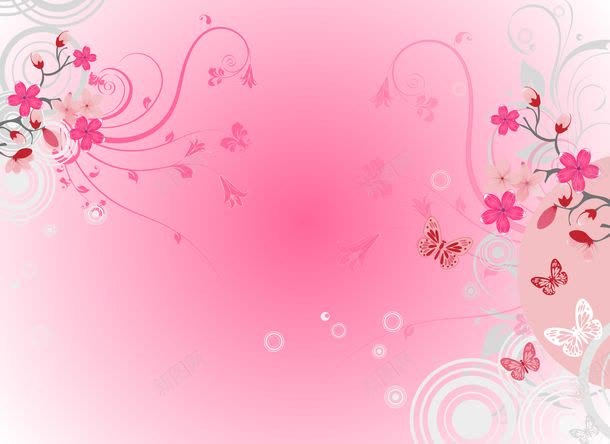 粉色背景与花朵jpg设计背景_新图网 https://ixintu.com 图片素材 底纹背景 植物 粉色 粉色背景 粉色背景与花朵图片 粉色背景与花朵图片素材下载 背景花边 花朵 花纹 蝴蝶