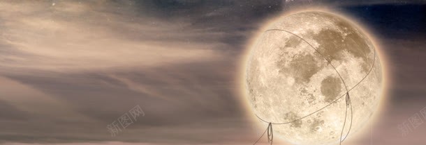 月亮背景背景