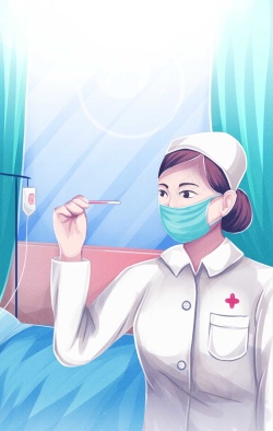 诊所广告医生护士宣传海报高清图片