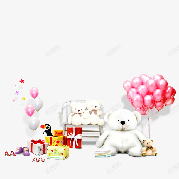 礼物礼品psd免抠素材_新图网 https://ixintu.com 玩具 礼品 礼物 节日